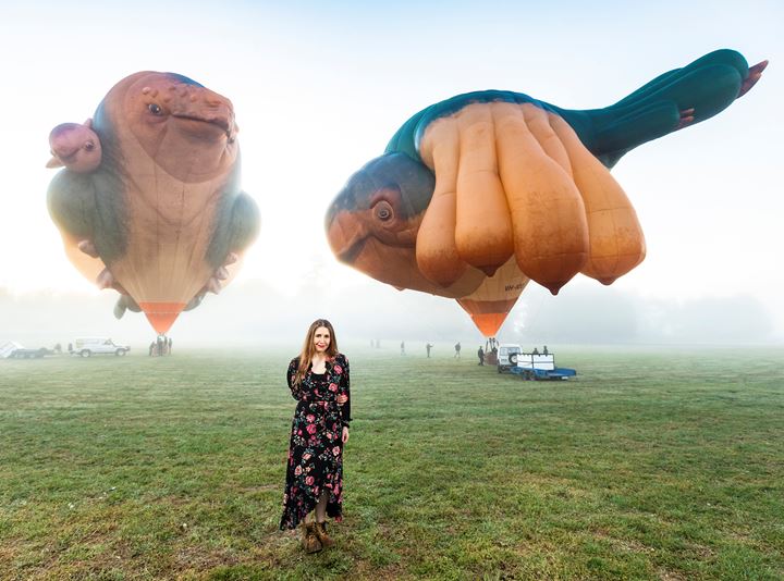 Patricia Piccinini’s Skywhalepapa Breaches Heavens Ocula